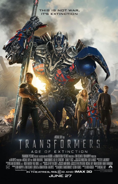 Transformers Age Of Extinction (2014) movie poster download